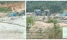 Aktivitas PETI Terbuka di Jalan Sungai Buluh Candika, Rimbo Tengah: Instansi Diduga Tutup Mata, Beroperasi Dekat Masjid